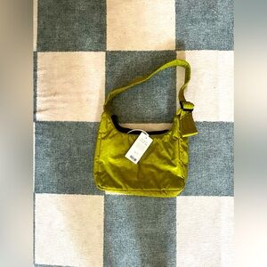 NWT Baggu mini nylon shoulder bag - avocado